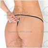 Tanga Colaless Desmontable Negra